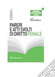 Pareri e atti svolti di diritto penale. E-book. Formato PDF ebook di Fiammella Bruno (a cura di)