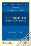 Le recenti riforme in materia penale. E-book. Formato EPUB ebook