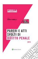 Esame Avvocato 2019 - Pareri e atti svolti di diritto penale. E-book. Formato PDF ebook