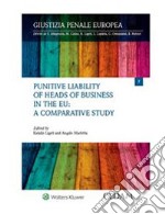 Punitive Liability of Heads of Business in the Eu: a Comparative Study . E-book. Formato PDF