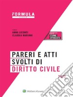 Esame Avvocato - Atti e pareri svolti di diritto civile 2020. E-book. Formato PDF ebook