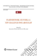 Platform work and work 4.0. E-book. Formato EPUB ebook