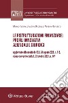 Le ristrutturazioni finanziarie: profili innovativi aziendali e giuridici. E-book. Formato EPUB ebook di TUTINO DI CECCO RANCIARO