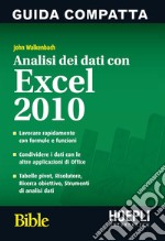 Analisi dei dati con Excel 2010. E-book. Formato EPUB ebook