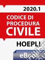 Codice di procedura civile 2020. E-book. Formato EPUB ebook