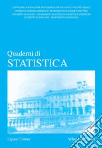 Quaderni di Statistica: Volume 10 - 2008. E-book. Formato PDF ebook di Marcella Corduas