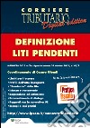 Definizione liti pendenti. E-book. Formato PDF ebook