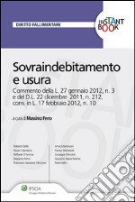 Sovraindebitamento e usura. E-book. Formato EPUB ebook