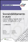 Sovraindebitamento e usura. E-book. Formato EPUB ebook