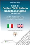 Estratto del codice civile italiano tradotto in inglese - Parte societaria. E-book. Formato PDF ebook