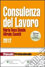 Consulenza del lavoro 2012. E-book. Formato EPUB