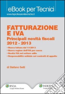 Fatturazione e IVA. E-book. Formato PDF ebook di Setti Stefano