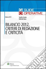 Bilancio 2012, criteri di redazione e criticità. E-book. Formato PDF ebook