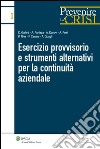 Esercizio provvisorio e strumenti alternativi per la continuità aziendale. E-book. Formato PDF ebook