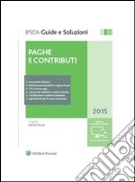 Paghe e contributi 2015. E-book. Formato PDF ebook