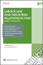 Labour Law and Industrial Relations in ItalyUpdate to the Jobs Act n. 183/2014. E-book. Formato PDF