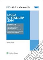 Legge di stabilità 2016. E-book. Formato PDF ebook