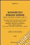 Massimario delle operazioni societarie. E-book. Formato EPUB ebook