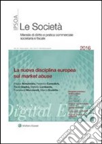 La nuova disciplina europea sul market abuse. E-book. Formato PDF ebook