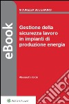 Gestione della sicurezza lavoro in impianti di produzione energia. E-book. Formato PDF ebook