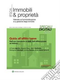 Guida all'affitto breveDall'uso transitorio al B&B, dall'affittacamere ad Airbnb. E-book. Formato PDF ebook di Mariagrazia Monegat