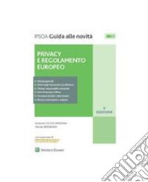 Privacy e regolamento europeo. E-book. Formato PDF ebook di Antonio Ciccia Messina