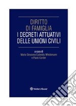 I decreti attuativi sulle unioni civili. E-book. Formato PDF ebook