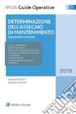 Determinazione dell'assegno di mantenimento. E-book. Formato EPUB ebook