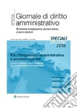 P.A.: trasparenza amministrativa e accesso agli atti. E-book. Formato PDF