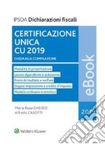 Certificazione unica CU 2019. E-book. Formato PDF ebook