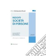 Redditi società di persone. E-book. Formato PDF ebook