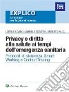 Privacy e diritto alla salute ai tempi dell’emergenza sanitaria. E-book. Formato PDF ebook