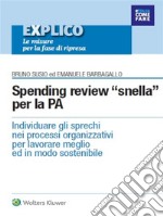 Spending review nella PA. E-book. Formato PDF ebook