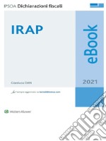 Irap 2021. E-book. Formato PDF