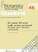 La morte del socio nelle società personali. E-book. Formato PDF ebook