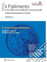 Il concordato preventivo. E-book. Formato PDF