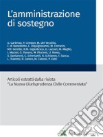 L&apos;amministrazione di sostegno. E-book. Formato PDF ebook