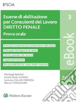 Esame di abilitazione per consulenti del lavoro - diritto penale. E-book. Formato PDF ebook