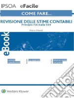 Revisione delle stime contabili. E-book. Formato PDF ebook