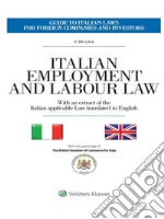 Italian employment and labour law. E-book. Formato PDF