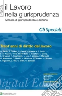 Trent'anni di diritto del lavoro. E-book. Formato PDF ebook