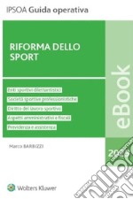 Riforma dello sport. E-book. Formato PDF ebook