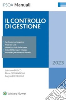 Il controllo di gestione. E-book. Formato PDF ebook di Angelo Riccaboni