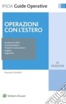 Operazioni con l'estero. E-book. Formato PDF ebook di Maurizio Favaro