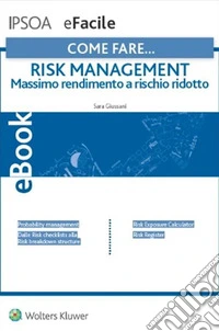 Risk Management - Massimo rendimento a rischio ridotto. E-book. Formato PDF ebook