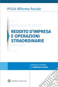 Reddito d'impresa e operazioni straordinarie. E-book. Formato PDF ebook