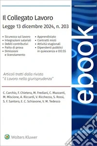 Il Collegato Lavoro. E-book. Formato PDF ebook