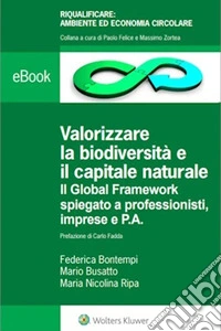 Valorizzare la biodiversità e il capitale naturale. E-book. Formato PDF ebook