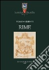 Rime.: A cura di D. Del Puppo e L. Fabbri.. E-book. Formato PDF ebook