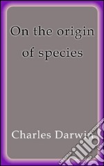 On the origin of species. E-book. Formato EPUB ebook